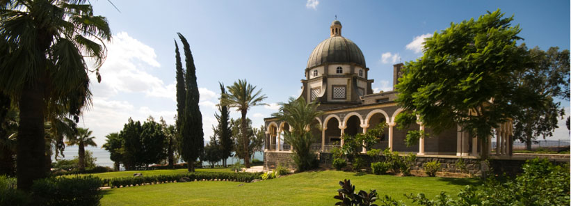 Catholic chapel at Mount of Beatitudes