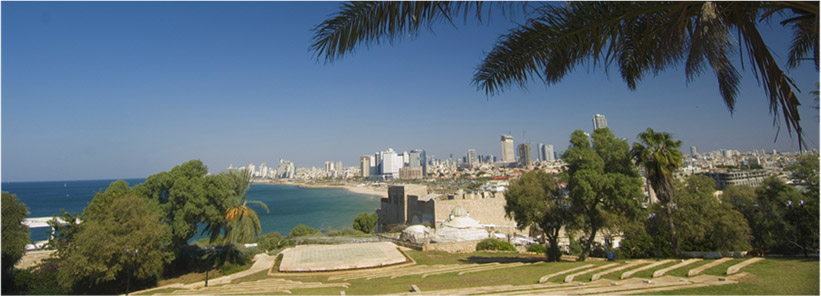 Coastline of Tel Aviv